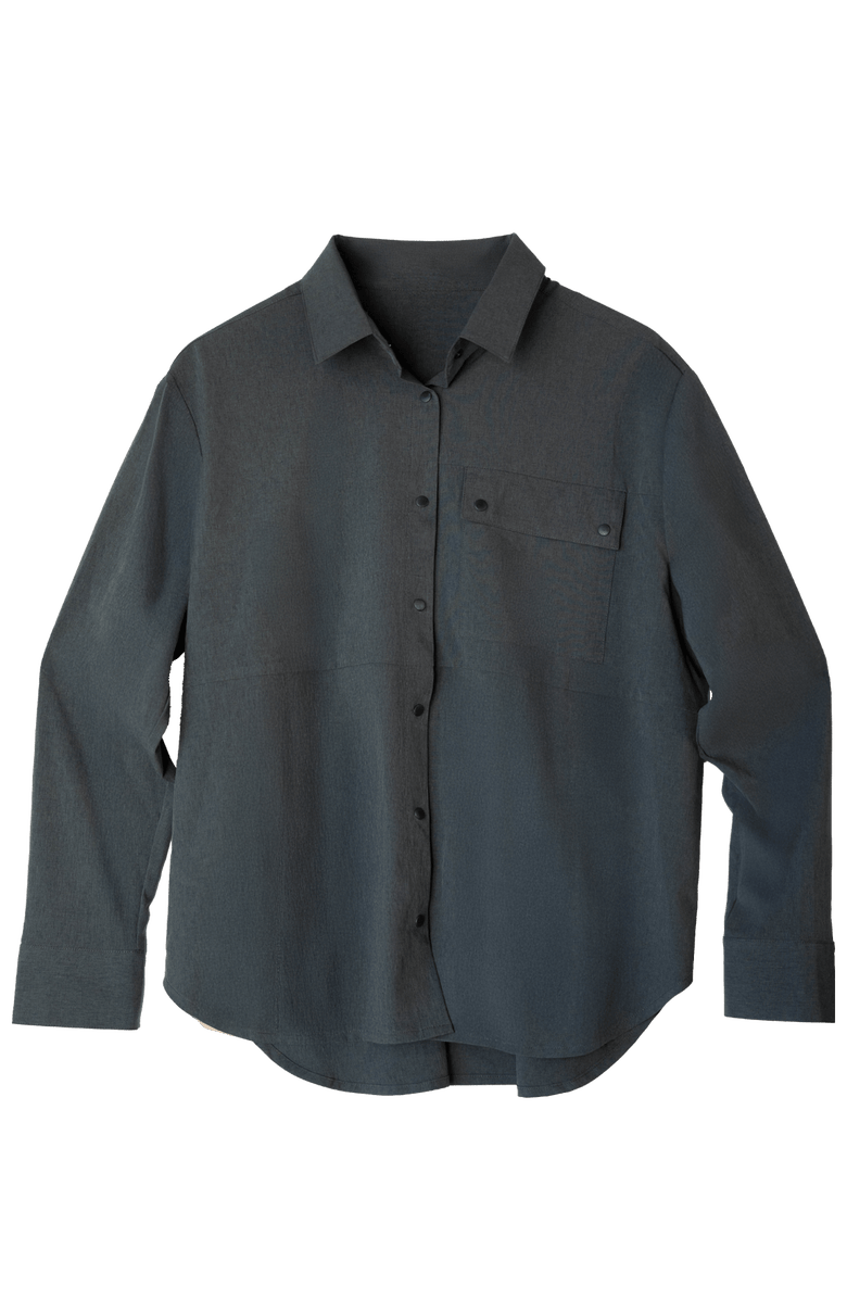 Nani Base Camp Button Up, Alternate, color, Dark Summit
