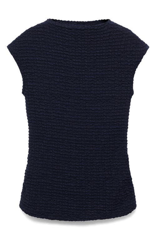 Mango Cotton Blend Crepe Maternity Top In Black