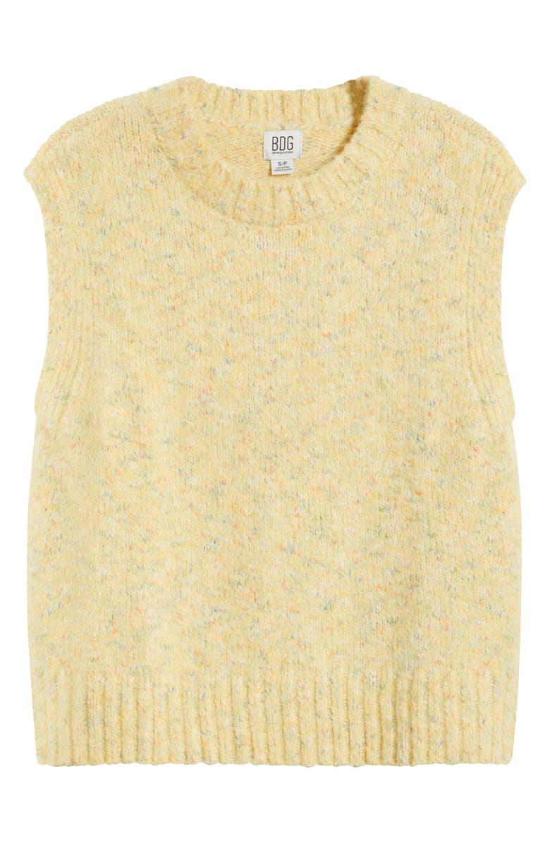 BDG Urban Outfitters Arizona Nep Sweater Vest, Main, color, Yellow