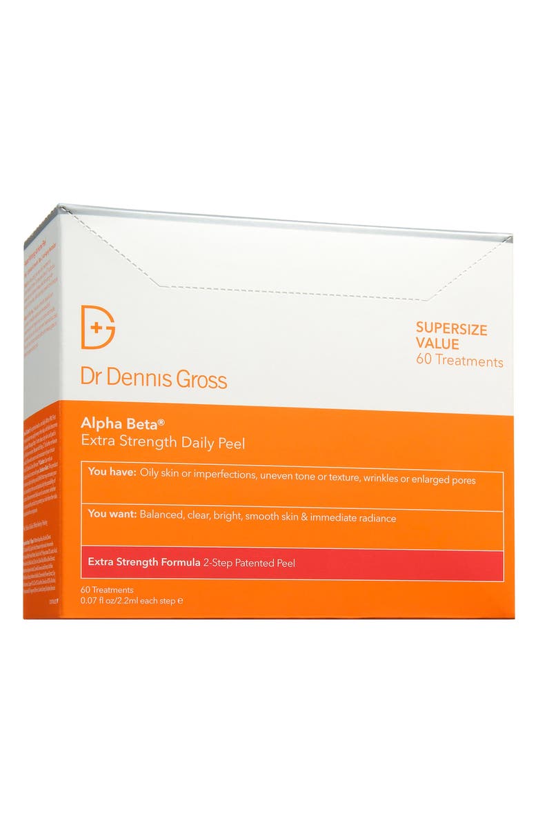 Dr. Dennis Gross Skincare Alpha Beta<sup>®</sup> Extra Strength Daily Peel - 60 Applications, Alternate, color,