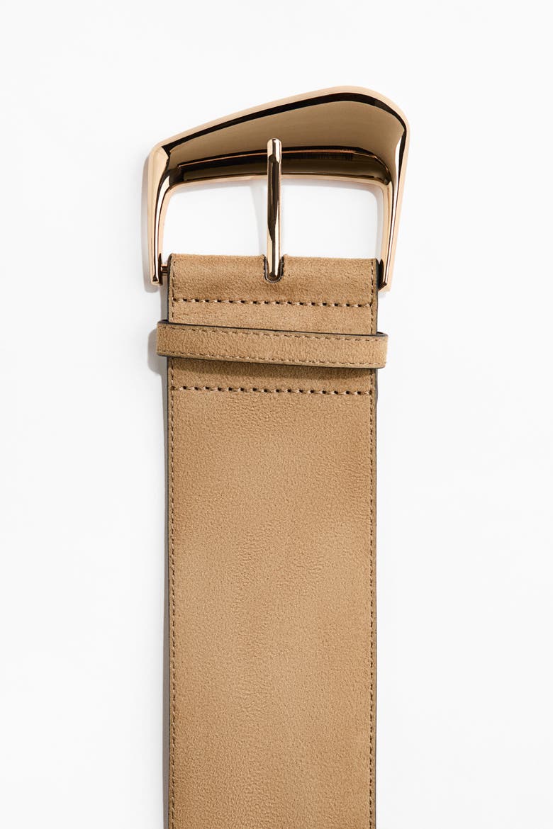 Wide Belt, Alternate, color, Beige
