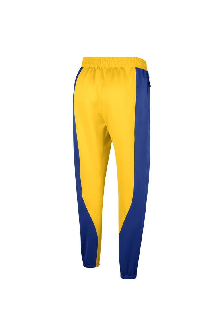Men's Nike Royal/Gold Golden State Warriors 2023/24 Authentic Showtime Pants, Alternate, color, Royal