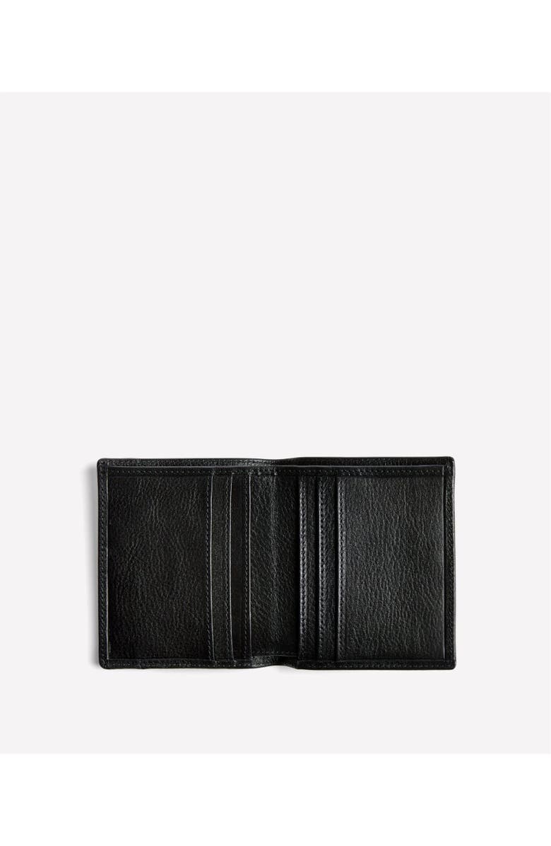 Ghurka Compact Wallet No. 397, Alternate, color, Vintage Black Leather