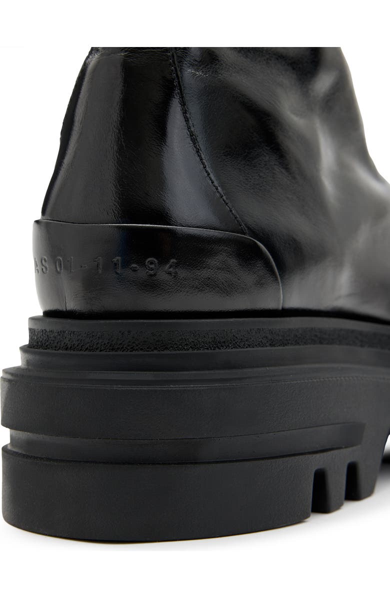 AllSaints Othello Lug Sole Platform Bootie, Alternate, color,