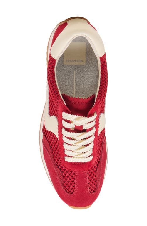 Dolce Vita B.ntcd Mesh Sneaker In Crimson Mesh