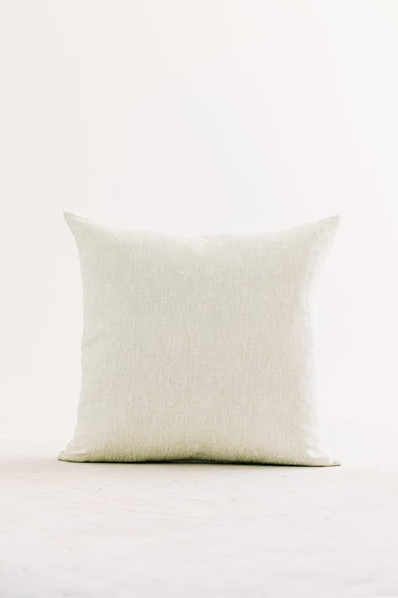 Leucadia in Eleuthera 24" x 24" Pillow, Main, color, Beige