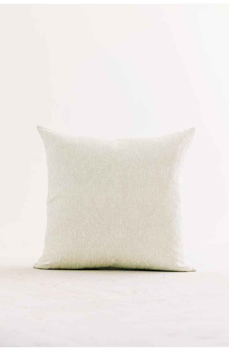 at300nelson Leucadia in Eleuthera 24" x 24" Pillow, Main, color, Beige