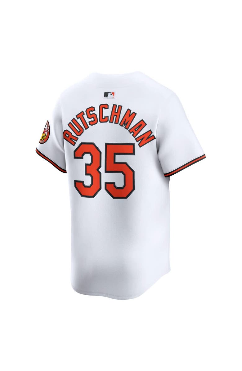 Nike Men's Nike Adley Rutschman White Baltimore Orioles Home Limited Player Jersey, Alternate, color, White