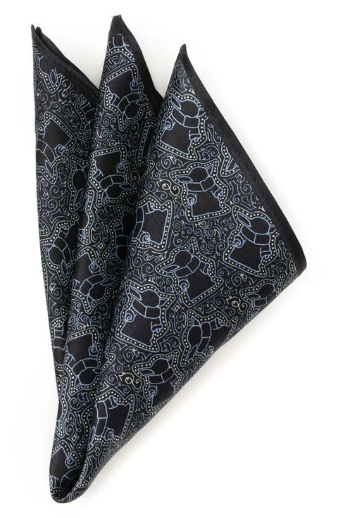 Grogu Silk Pocket Square