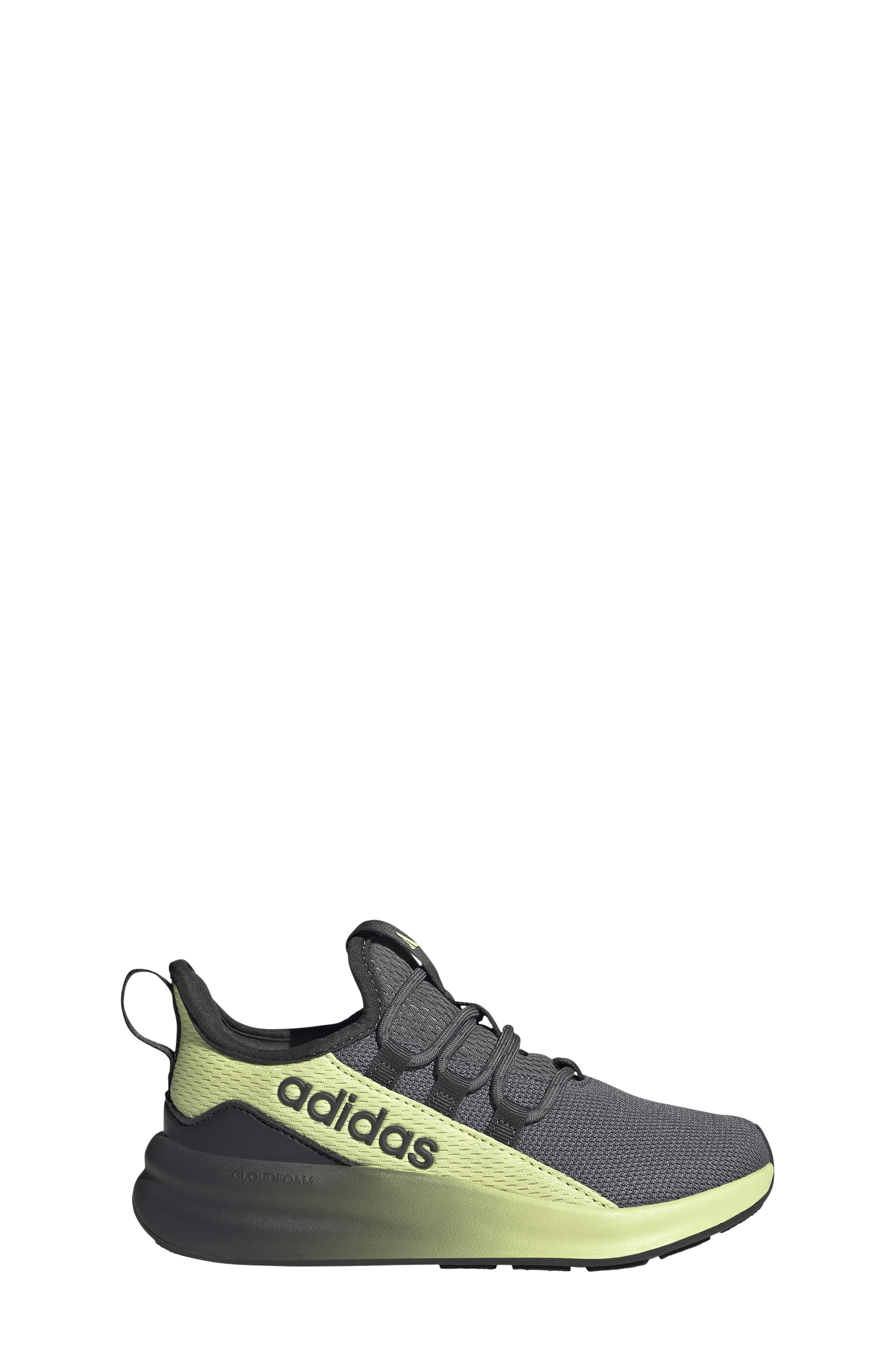 Kids' Lite Racer Adapt 8.0 Sneaker, Alternate, color, CARBON/ GREY/ FROZEN LEMON