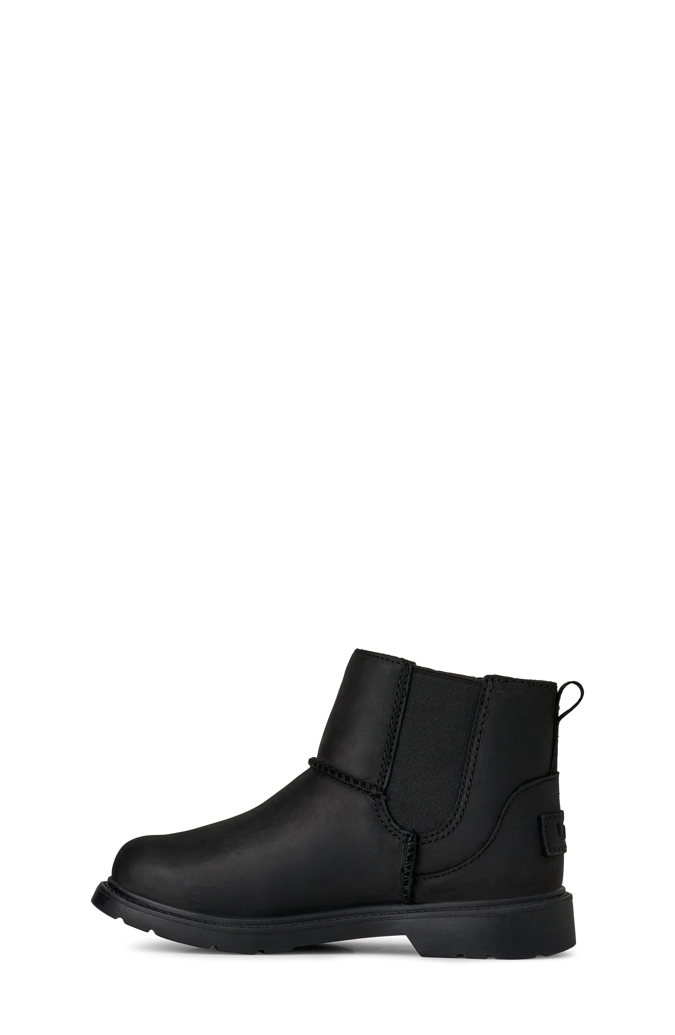 Perry Waterproof Chelsea Boot, Alternate, color, BLACK