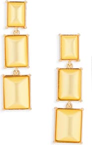 Tasha Crystal Stone Drop Earrings