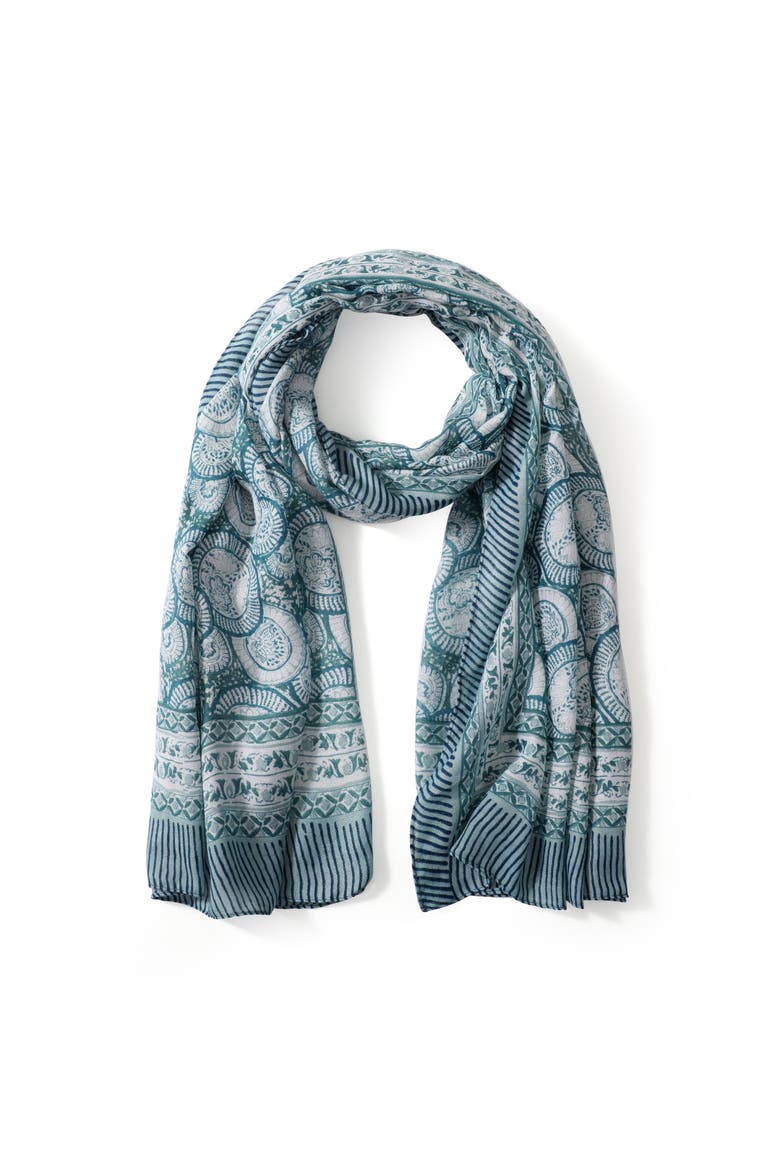 The Sarah Women's Lightweight Scarf, Main, color, Blue