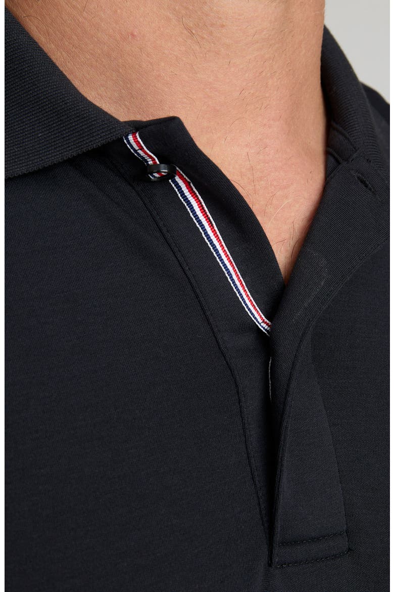 Damaschino Wrinkle Free Polo, Alternate, color, BLACK