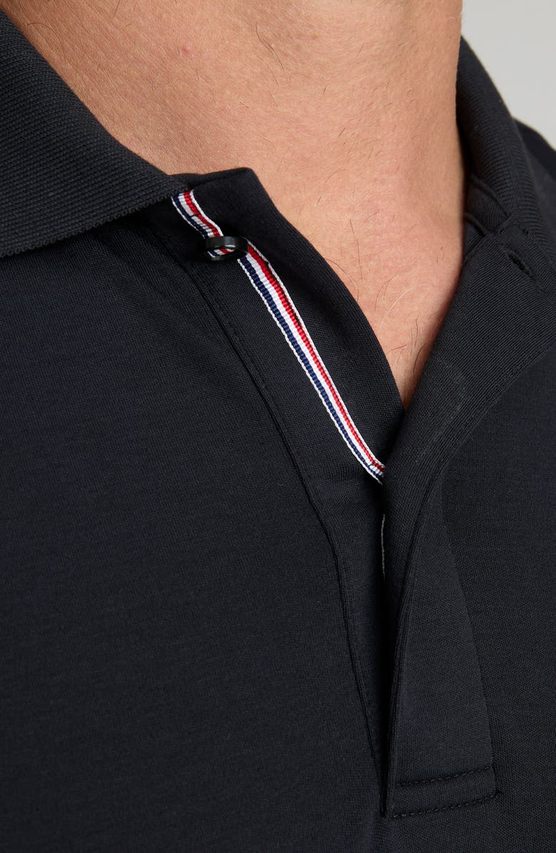 UNTUCKit Damaschino Wrinkle Free Polo, Alternate, color, Black
