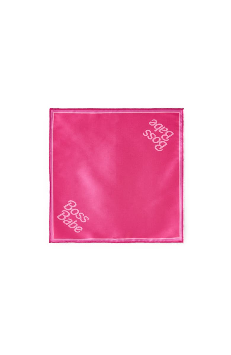 Moshiqa Boss Babe Dog Bandana, Alternate, color, Pink