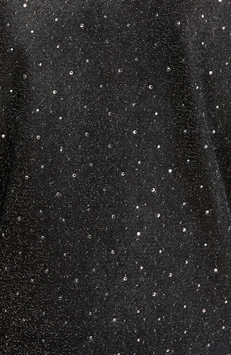 St. John Collection Diamond Sparkle Knit Sweater, Alternate, color,