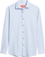 Johnston & Murphy XC+™ Motion Microcheck Knit Button-Up Shirt