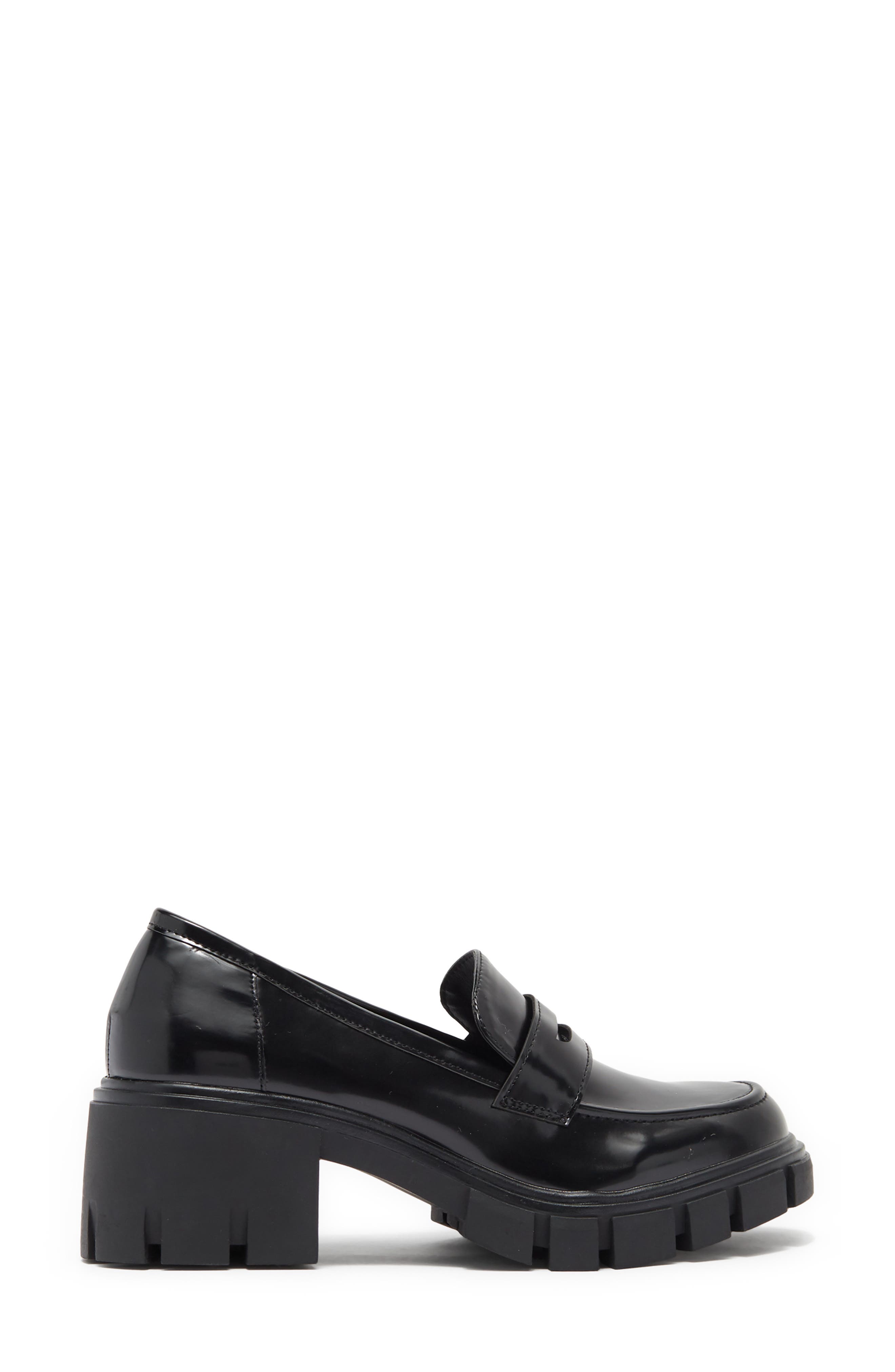 Me Too Blaze Lug Sole Penny Loafer, Alternate, color, 