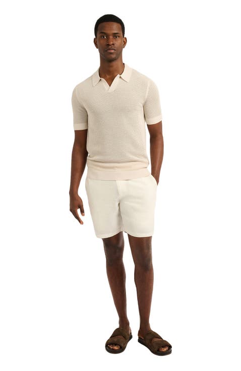 Mesh Knit Polo