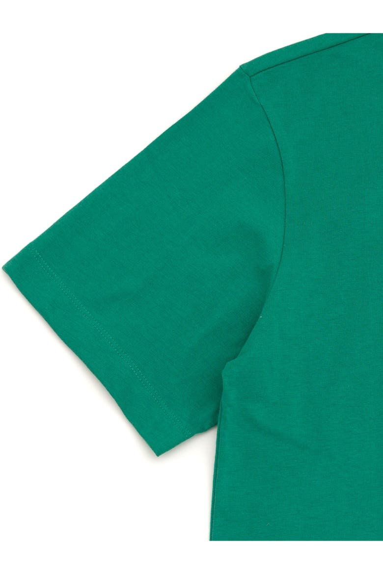 Short Sleeve T-Shirt, Alternate, color, Teal Daddy Pig