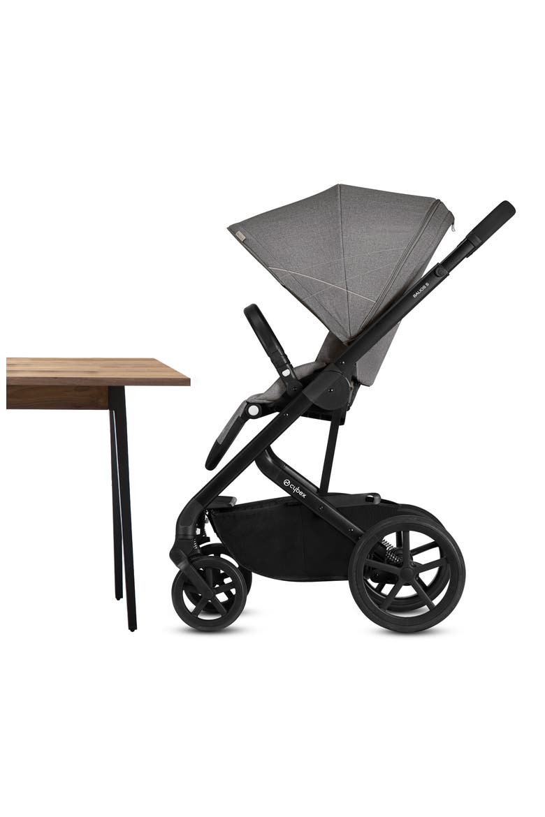 Balios S Stroller & Anton M Car Seat Travel System, Alternate, color, BLACK