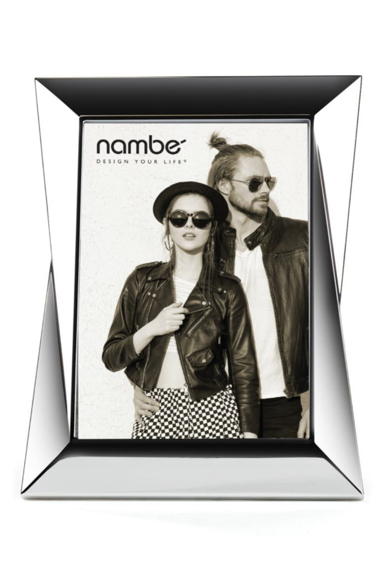 Bevel Picture Frame, Main, color, SILVER