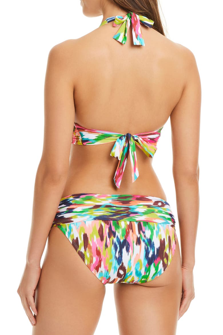Foldover Hipster Bikini Bottoms, Alternate, color, MULTICOLORED