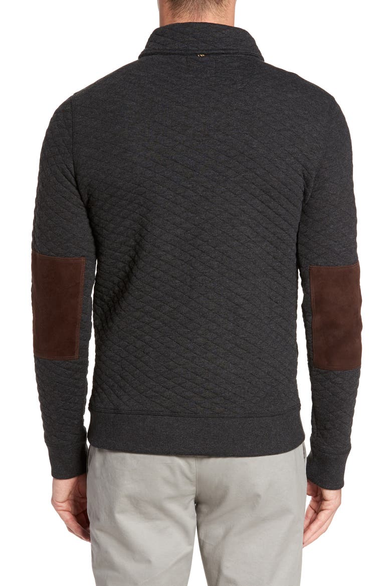 Shawl Collar Pullover, Alternate, color, BLACK