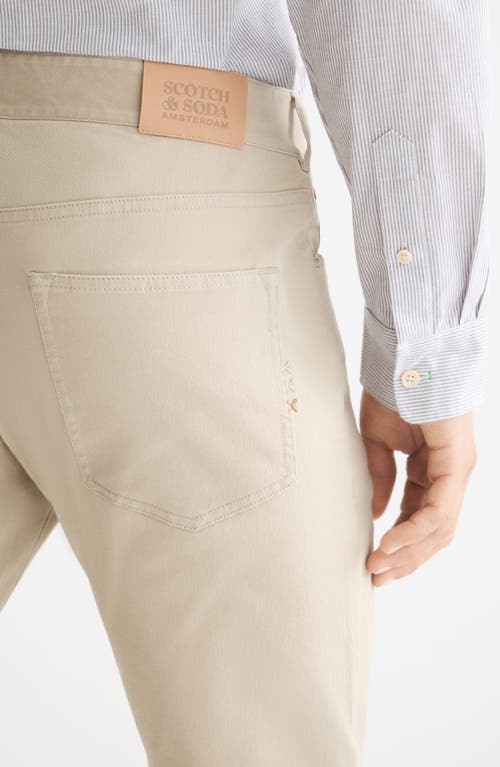 Scotch & Soda Ralston Slim Fit Stretch Cotton Twill Jeans In Gray