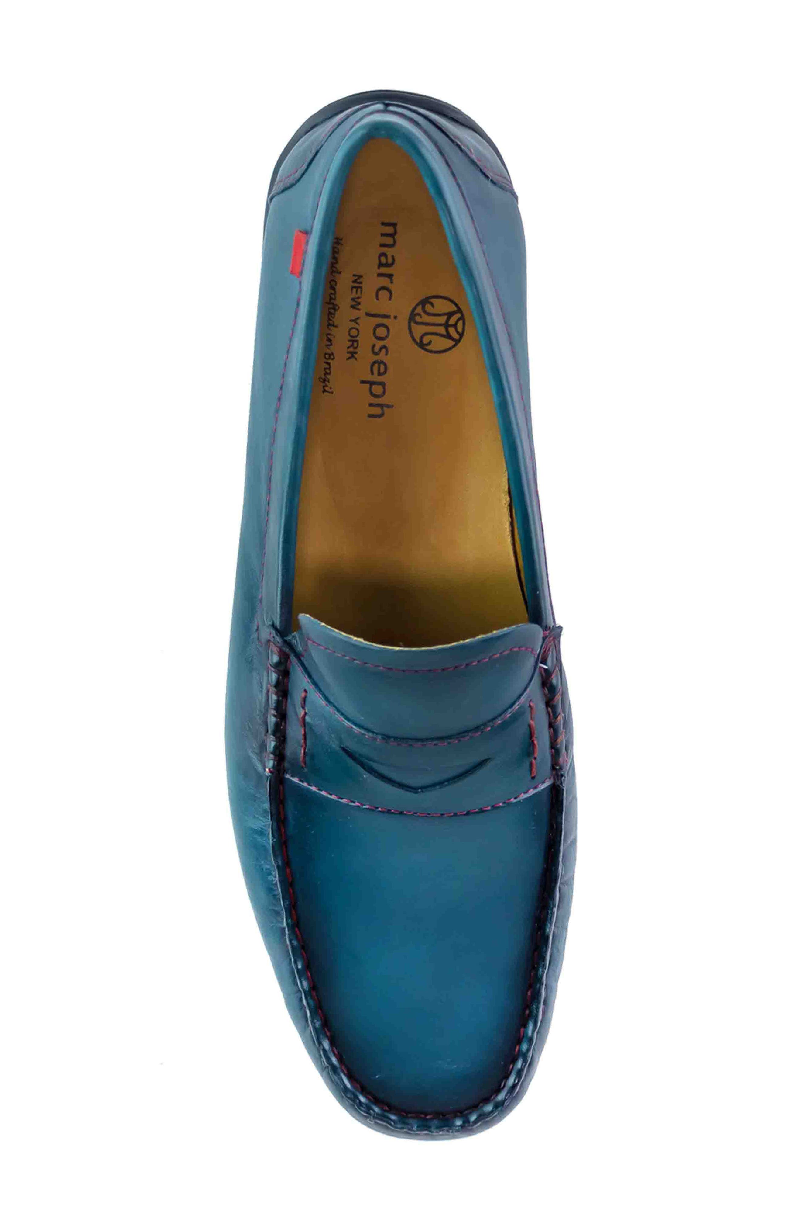 Hamilton Penny Strap Driving Loafer, Alternate, color, NAVY NAPA