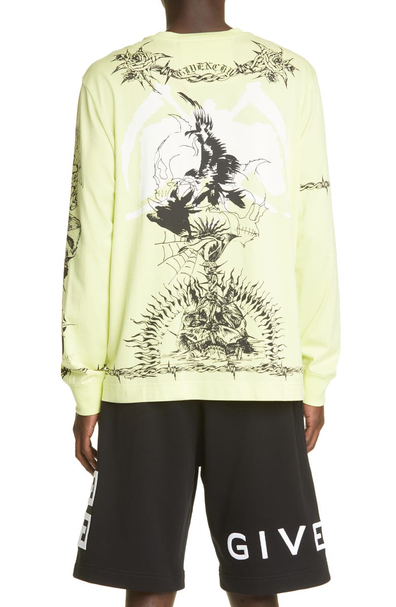 Givenchy Men's Graphic Tee, Alternate, color,