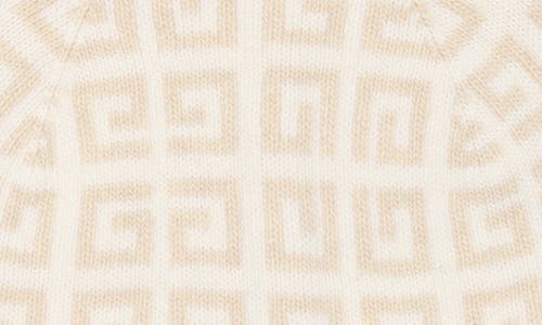 Givenchy Knit Double Face Beanie In Neutral