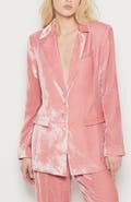 AS by DF Fiona Velvet Boyfriend Blazer