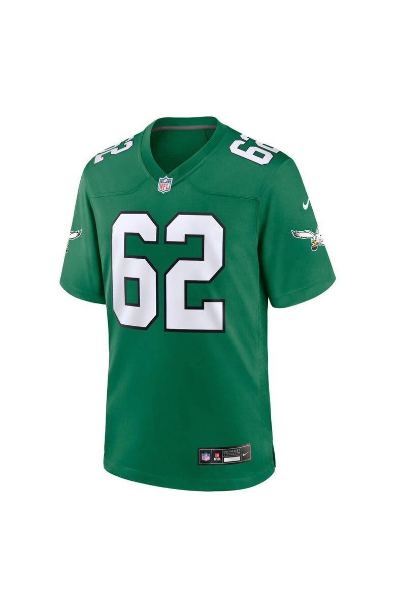 Nike Youth Nike Jason Kelce Kelly Green Philadelphia Eagles Game Jersey, Alternate, color, 