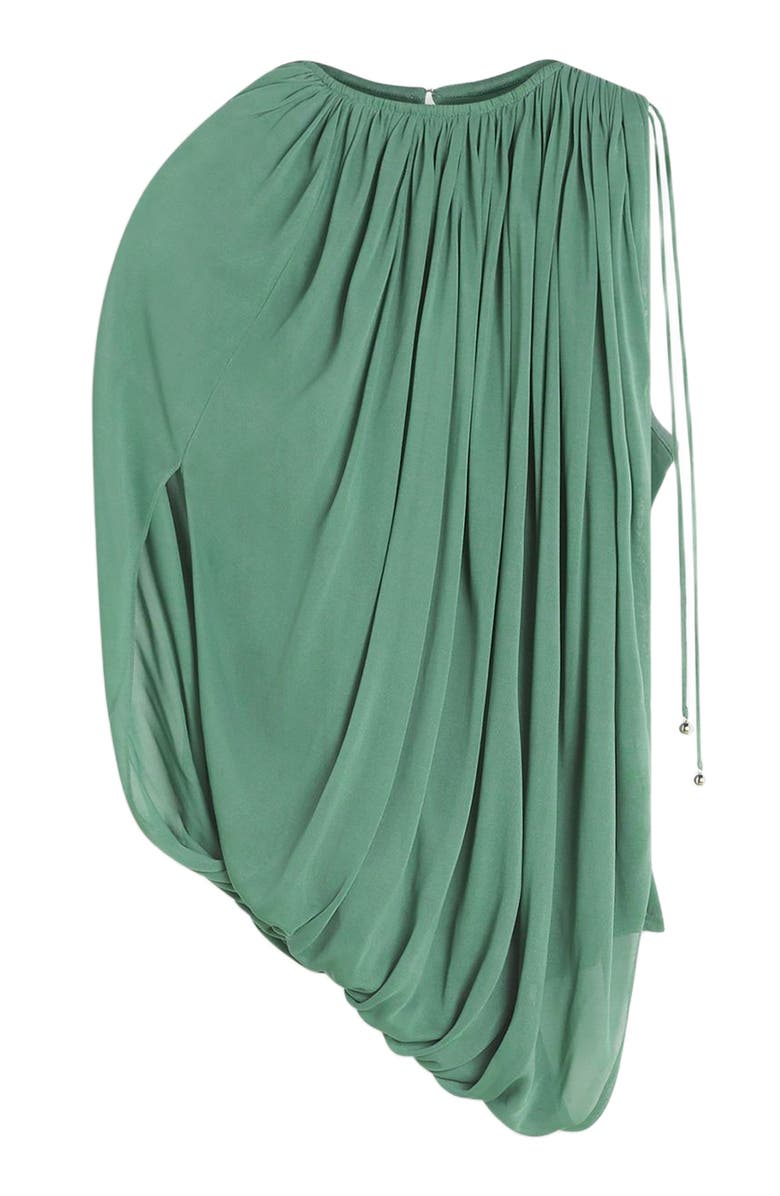 Lanvin DRAPED JERSEY TOP, Alternate, color, 