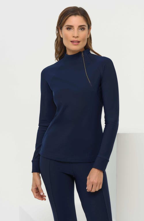 Anatomie Lessie Cozy Pullover In Blue