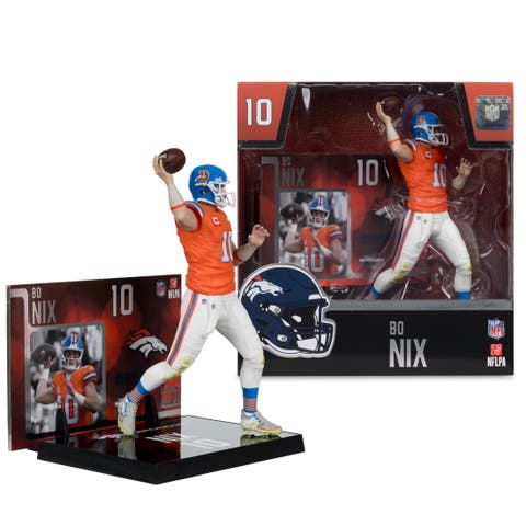 Bo Nix (Denver Broncos) (Classic Uniform) NFL 7" Figure McFarlane