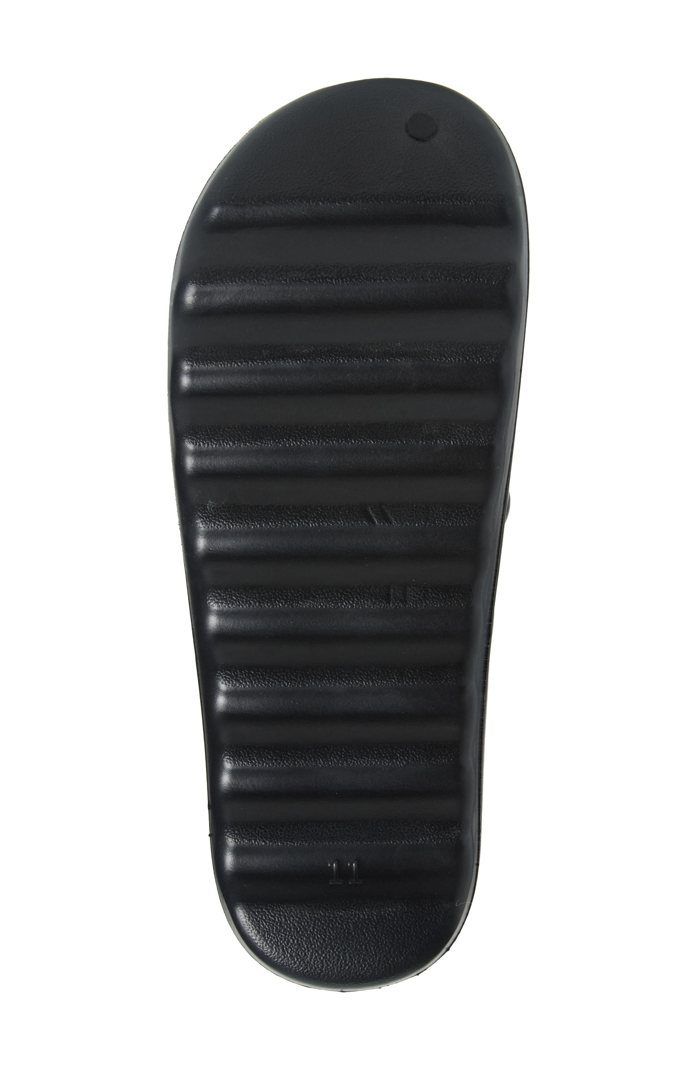 KARL LAGERFELD PARIS Signature Slide Sandal, Alternate, color, Black