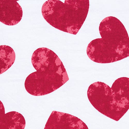 C & F Home C&f Home Watercolor Heart St. Valentines Kitchen And Bathroom Graphic Print Hand Towel In Multi