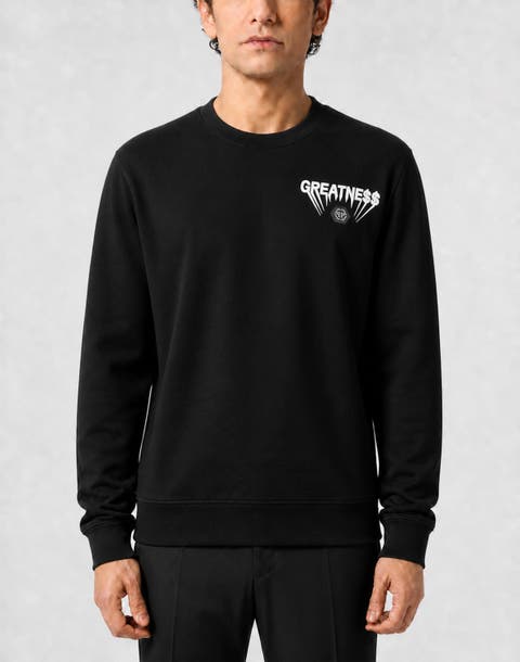 Fleece Round Neck Sweatshirt Greatness Men