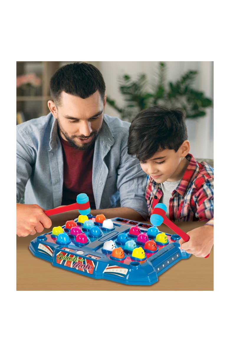 Ambassador Games Electronic Smashamole Tabletop Game, 6+, Alternate, color, Multicolored