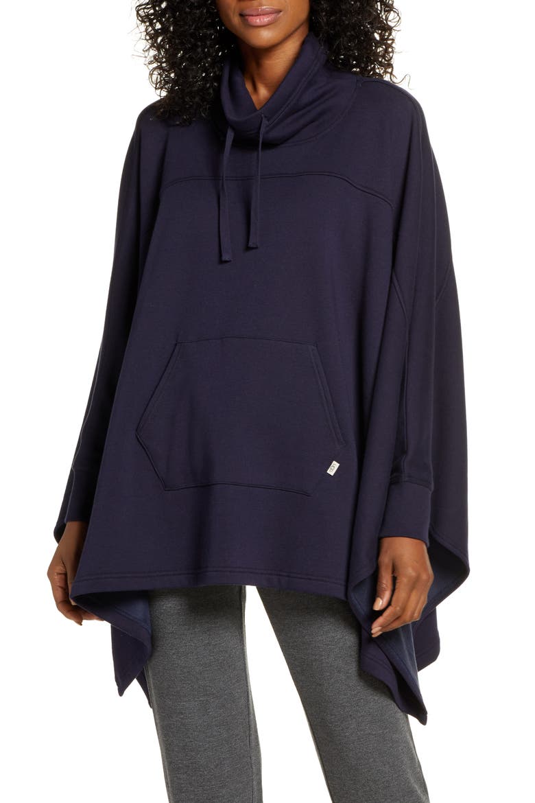 UGG Charlynne Poncho, Main, color, NAVY