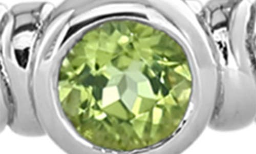 Effy Sterling Silver Station Bangle In Silver