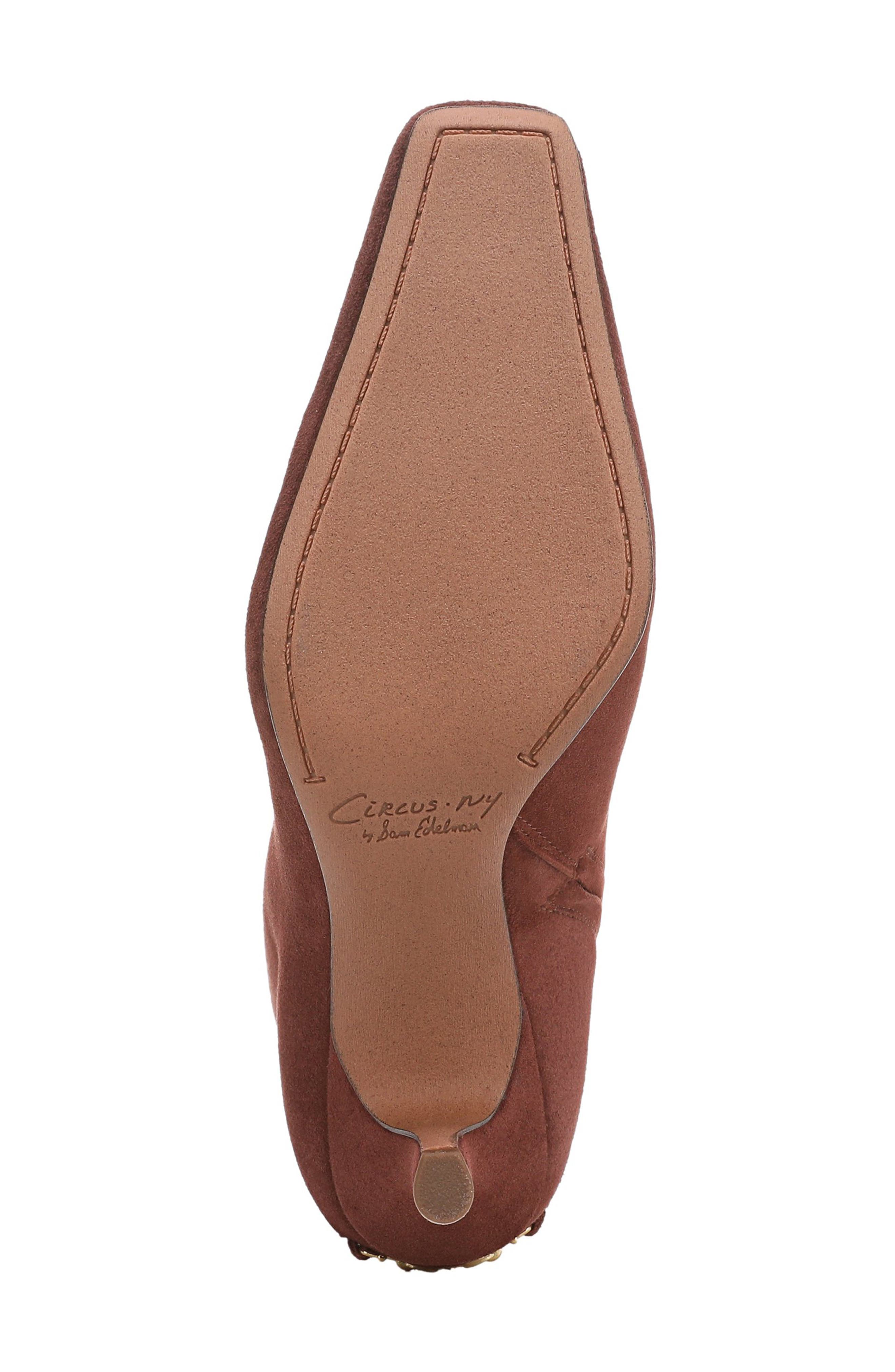 Circus NY by Sam Edelman Laura Snip Toe Bootie, Alternate, color, Deep Pecan