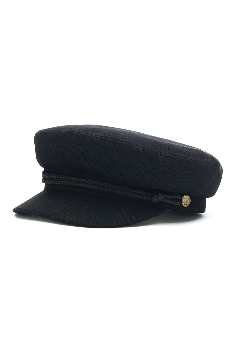 Fiddler Fisherman Cap, Main, color, BLACK
