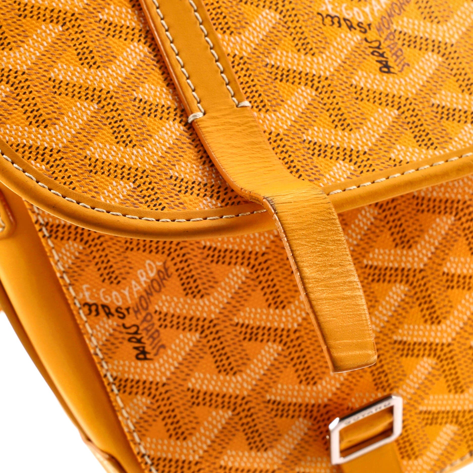 Pre-Owned Goyard Belvedere Messenger Bag Coated Canvas PM, Alternate, color, 