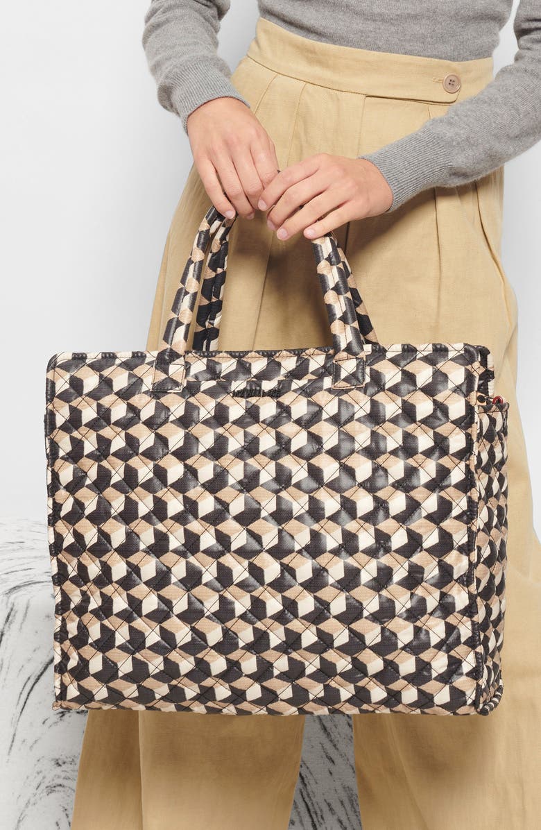 MZ Wallace Large Metro Nylon Box Tote, Alternate, color,