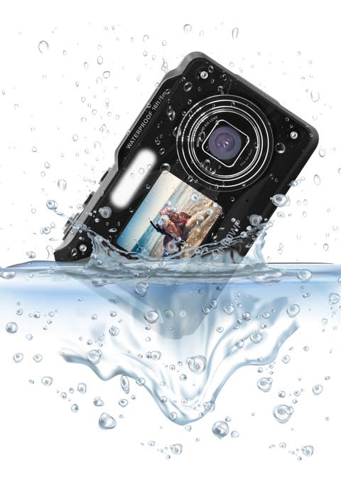 4K Ultra HD Dual Screen Waterproof Camera
