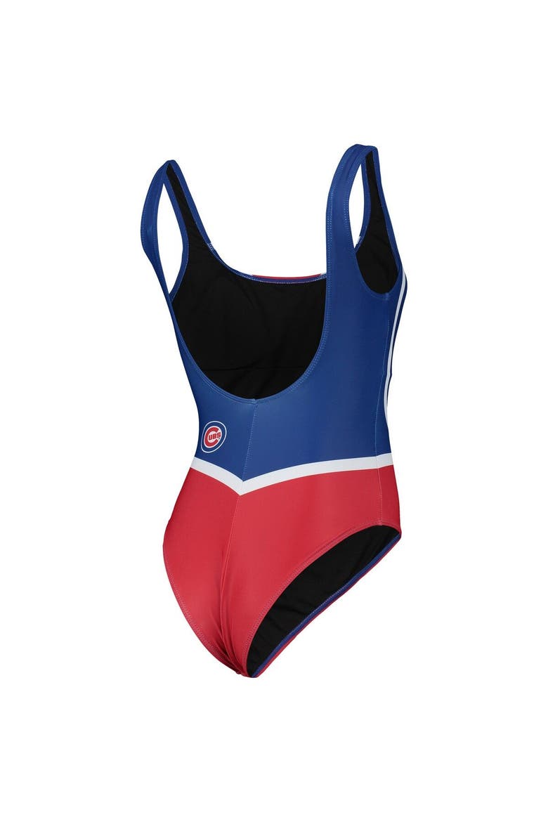 Women's FOCO Royal Chicago Cubs Team One-Piece Bathing Suit, Alternate, color, Royal